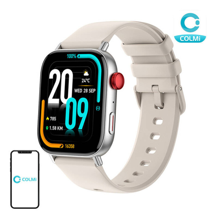 Умные часы Colmi C8 Max (серебристые)