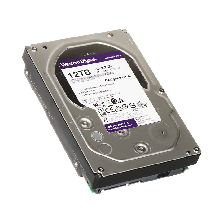 HDD DVR DVR HDD-WD122PURP 12TB 24/7 WESTERN DIGITAL