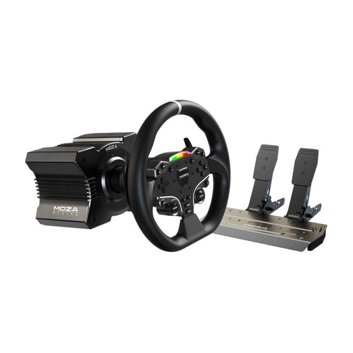 Moza Baza R5 + kierownica ES + pedały SRP-Lite + zaciski Moza Racing R5 RS20 (PC)