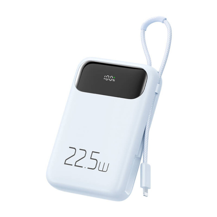 Mcdodo Power Bank MC-3254 10000mAh, 22,5W, Light (sininen)