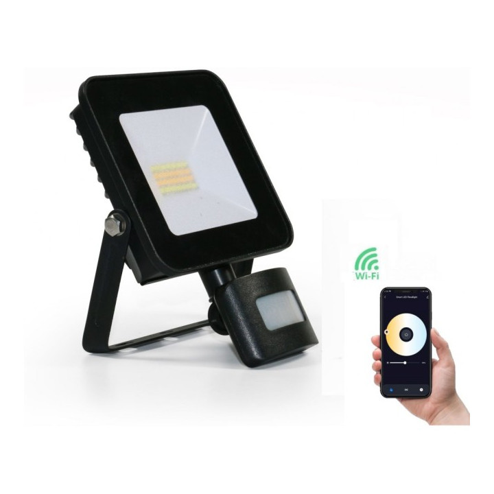 WOOX R5113 Intelligent smart LED floodlight with PIR sensor, WiFi