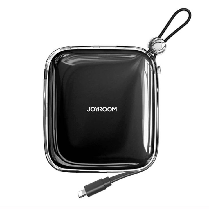 Powerbank Joyroom JR-L003 Jelly 10000mAh, Lightning, 22,5W (musta)