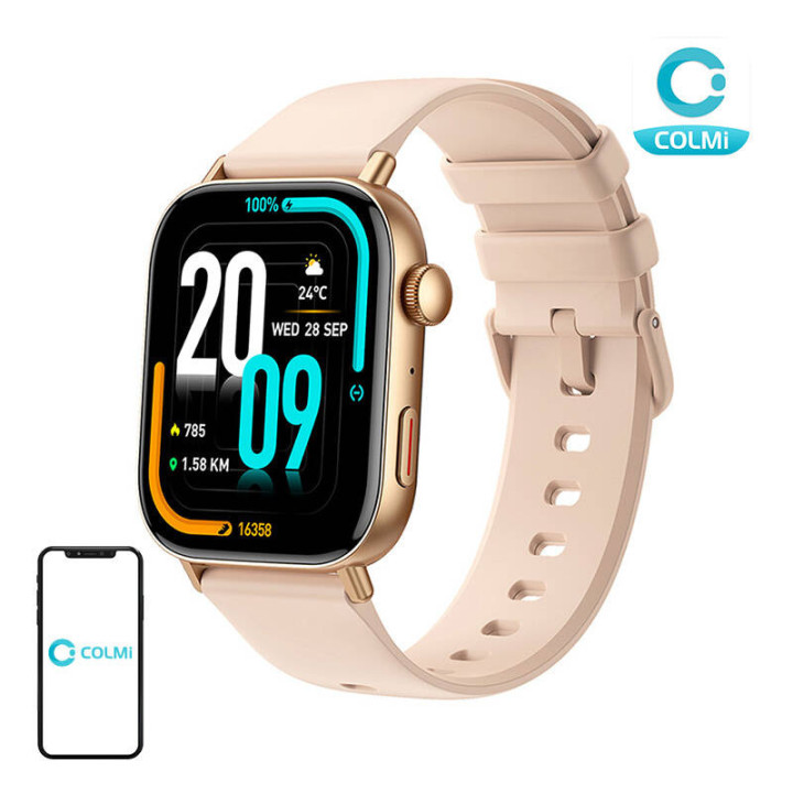Умные часы Colmi C8 Max (золотые)