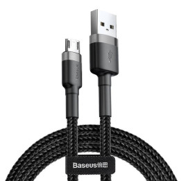 Baseus Cafule Micro USB kabelis 1,5A 2m (pilka + juoda)