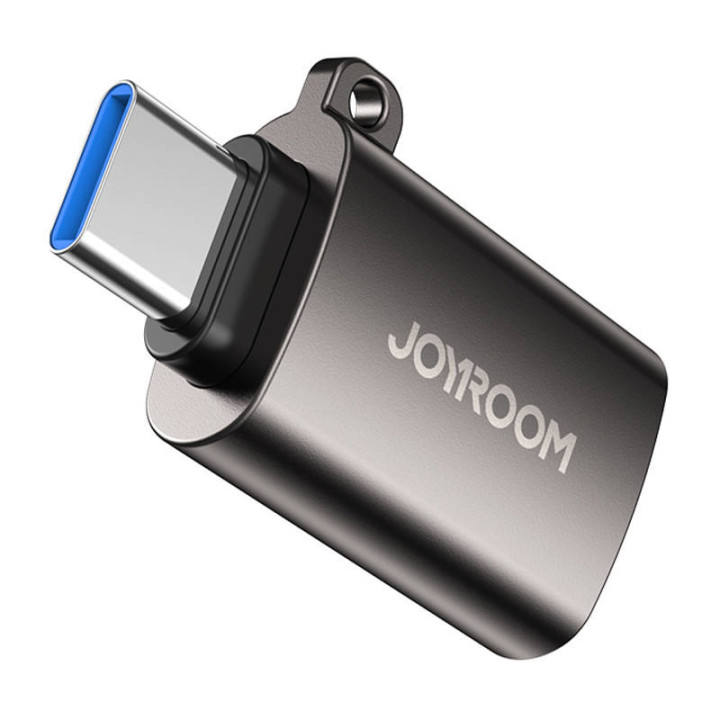 Uros-naaras USB-sovitin Type-C Joyroom S-H151 (musta)