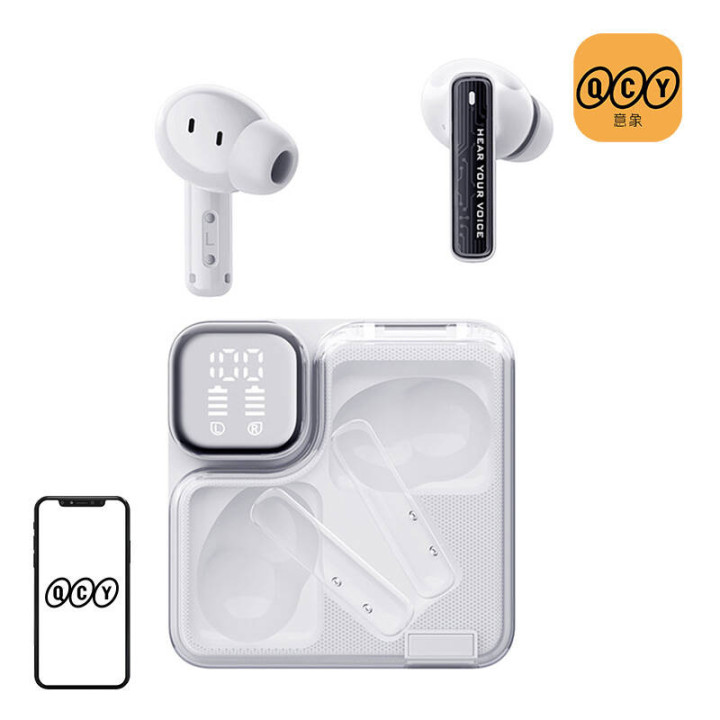 Наушники TWS QCY MeloBuds Neo T31 (белые)