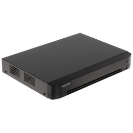 AHD, HD-CVI, HD-TVI, CVBS, IP DVR IDS-7216HQHI-M1/S/16A+4/1ALM 16 KANĀLI AcuSense Hikvision