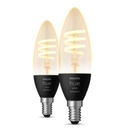 Philips Hue E14 WA 4,6 W Filament świeczka 2 kpl