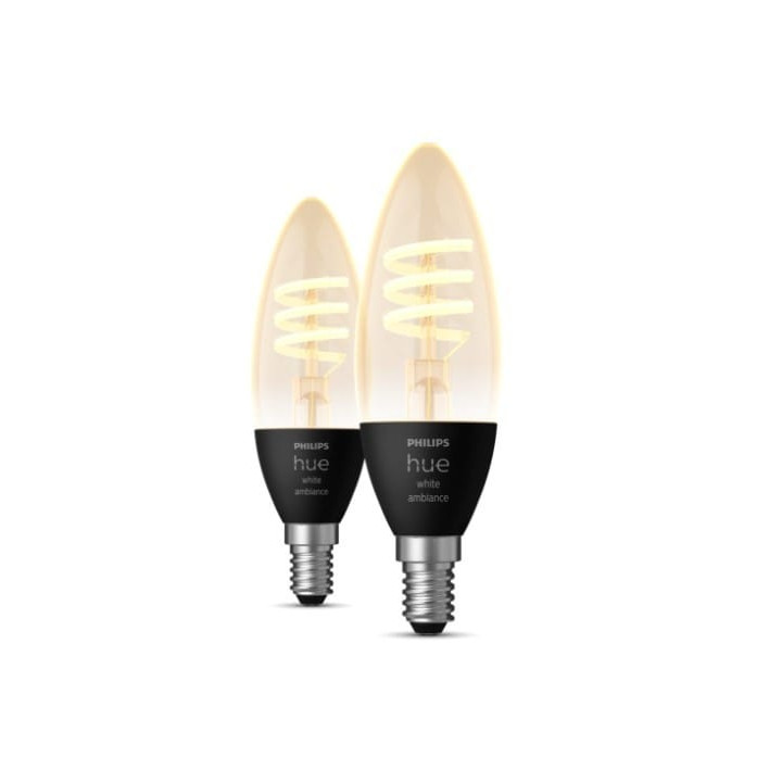 Philips Hue E14 WA 4,6W kaitinimo žvakė, 2 pak