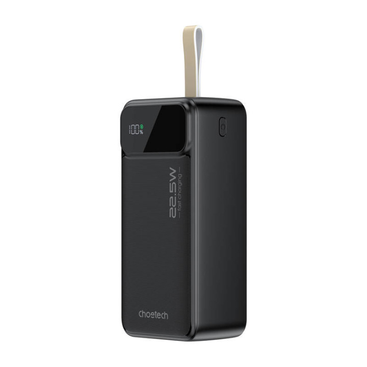 Choetech B731 40000mAh 22,5W PD-virtalähde (musta)