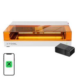 Лазерный гравировальный станок 2-в-1 xTool S1 40W Basic (белый)