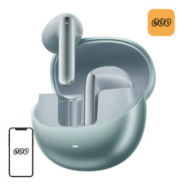 TWS QCY AilyBuds Pro+ HT10 Pro kõrvaklapid, ANC (rohelised)