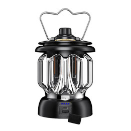 Superfire T36 kempinga lampa, USB-C, 3 režīmi