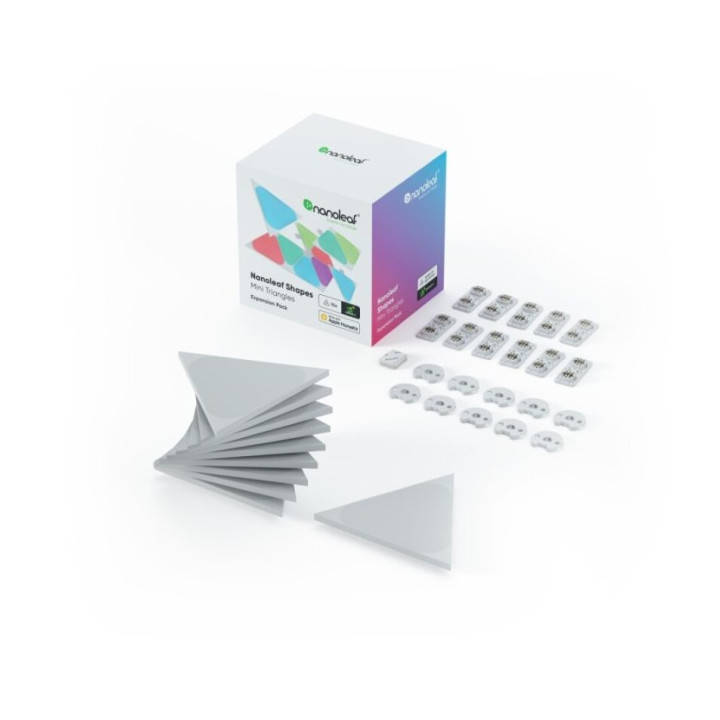 Стартовый комплект Nanoleaf Shapes Mini Triangles — световые панели (9 световых панелей, включая контроллер)
