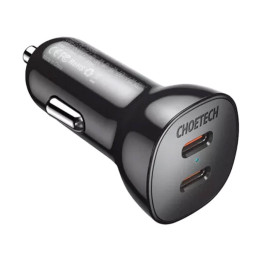 Autolaturi Choetech TC0008 40W 2x USB-C