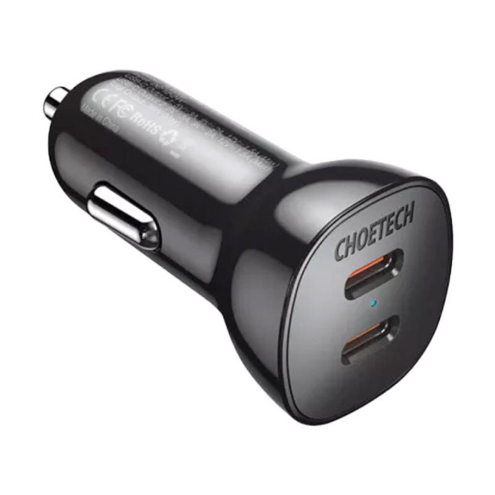 Autolaturi Choetech TC0008 40W 2x USB-C