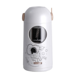 Jumbo Hole uzlādējams automātiskais zīmuļu asināmais Tenwin 8188-7 USB-C 2000mAh (sudrabs)