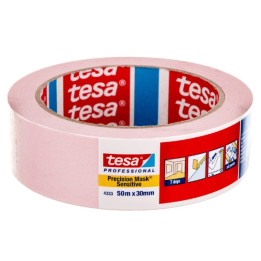 PRECISION-MASK-SENSITIVE/50X30/PK TESA maskēšanas lente