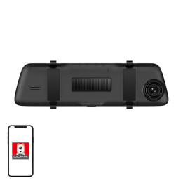 DDPAI Mola E3 Dash cam 1440p spogulis + aizmugurējā kamera
