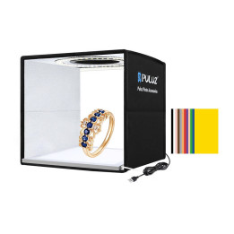 Puluz PKT3101B 25cm bešešėlis + LED kilimėlis