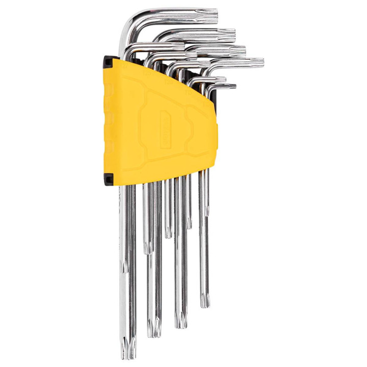 Torx Hex Key Sets 1.5-10mm Deli Tools EDL3091 (silver)