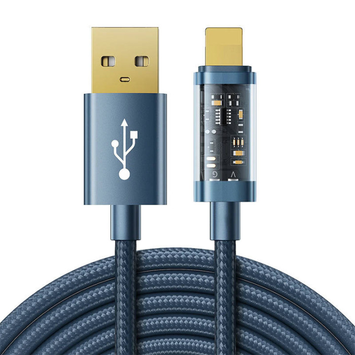 Кабель для передачи данных USB-A/Lightning/2,4 А/2 м Joyroom S-UL012A20 (синий)