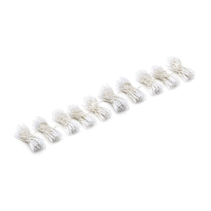 Twinkly Pro PLC -kapseli 10 tippaa x 25 pikselin verho, 250 LED RGBW, läpinäkyvä johto IP65
