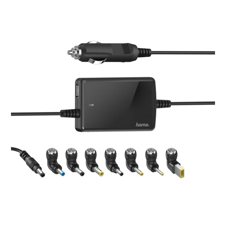 Hama Car adapter for notebook 15-19V/70W