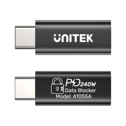 DATU BLOĶĒJS A1055ABK01 USB-C/USB-C 2 GAB UNITEK