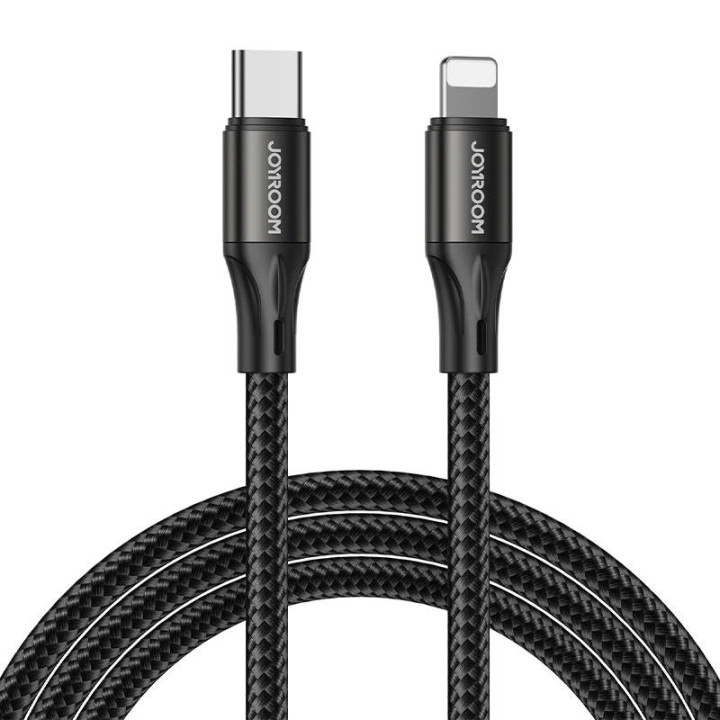 USB-C-kaapeli Lightning Joyroom S-2024N1-PD 20W 2m (musta)