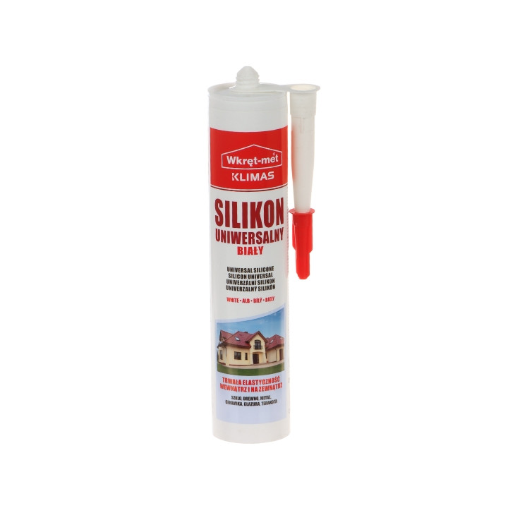 UNIVERSAL SILICONE SUN-310-BI -PARUUNA 310 ml VALKOINEN WKRĘT-MET KLIMAS