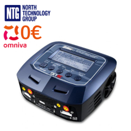 SkyRC D100 V2 2x100 Вт 10A LiPo LiHV LiFe Li-Ion NiMH NiCd Pb Двойное балансное зарядное устройство Разрядник Источник питания S