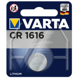 Varta DL1616/ CR1616/ ECR1616 3V 55mAh Li-MN professionaalne elektroonika aku