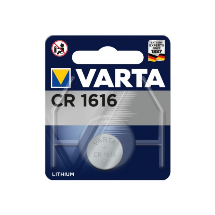 Varta DL1616/ CR1616/ ECR1616 3V 55mAh Li-MN ammattielektroniikan akku