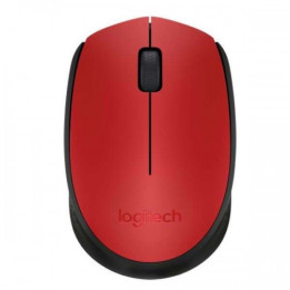 Logitech M171 bezvadu pele sarkana