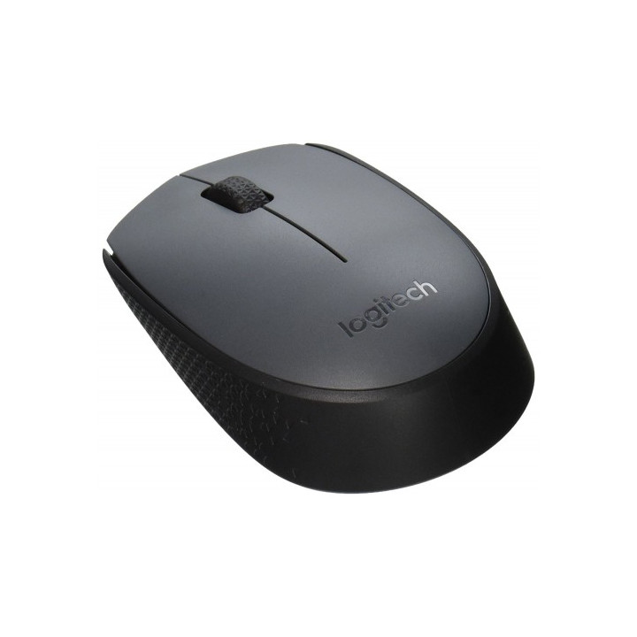 Langaton Logitech M170 -hiiri 2,4 GHz, 12 kuukauden AA-akku, PC Mac 910-004642 Harmaa