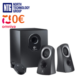 Logitech garsiakalbių sistema su žemųjų dažnių garsiakalbiu, Z313