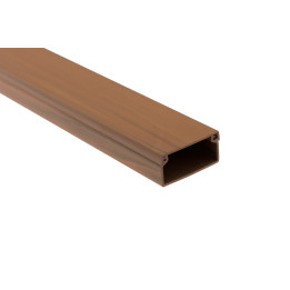 Cable duct 40x40, dark brown