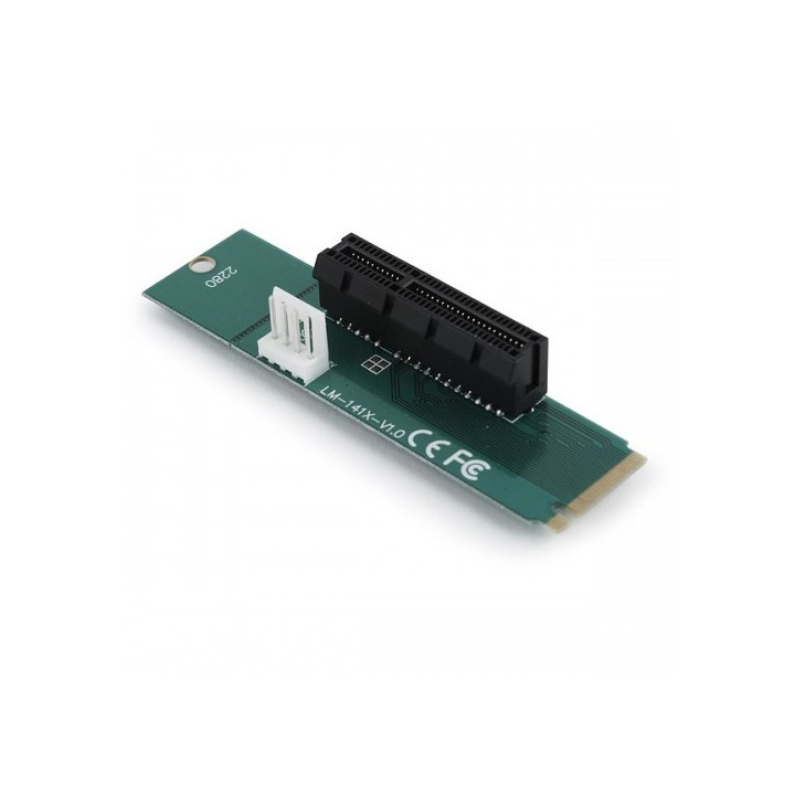 Adapteris Gembird PCI-Express prie M.2 papildomos kortelės
