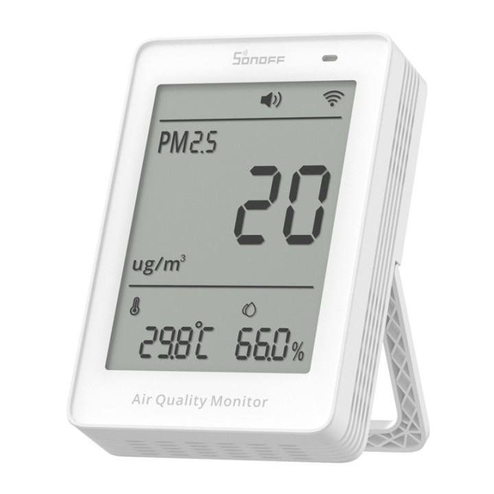 SONOFF AirGuard PM2.5/PM10 – SAWF-07P Matter Vairāk Wi-Fi Gaisa kvalitātes monitors - Sonoff, SmartWise, Shelly ES vairumtirdzni