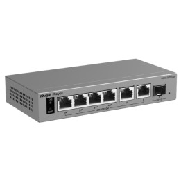 SWITCH POE RG-ES207GS-LP 4 PRIEVADŲ + 2X UPLINK + 1X SFP REYEE