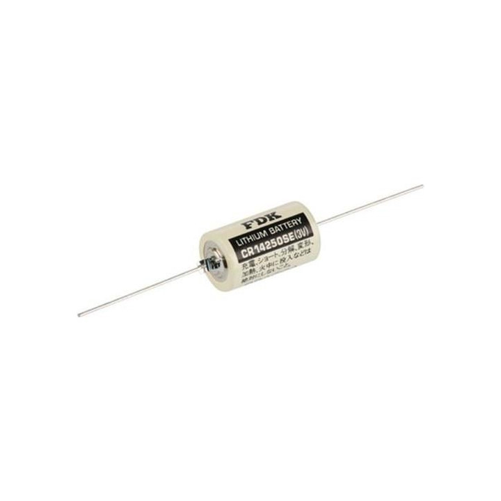 FDK BAT-CR14250SE-O 1/2AA, 850 мАч, 3 В, Ø14,5x25 мм, неперезаряжаемая литиевая батарея со сварными контактами CNA