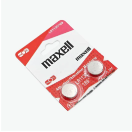 Maxell LR1130 LR54/AG10/189/RW89/KA54/L1131 1,5В 44мАч 0% Hg Щелочная батарея 2 шт.