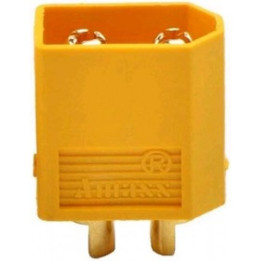 Virtaliitin XT60-M, 2-pin pistoke