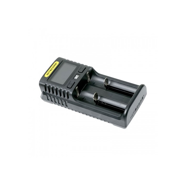 Nitecore UM2 išmanusis USB dviejų lizdų universalus ličio jonų NiMH akumuliatoriaus įkroviklis