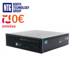 Б/у HP EliteDesk 800 G1 Сверхтонкий настольный компьютер с процессором i5-4570S, 8 ГБ оперативной памяти DDR3, жестким диском 32