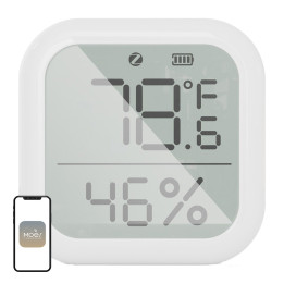 MOES ZSS-KB-TH-LF-C ZigBee LCD lämpötila- ja kosteusanturi