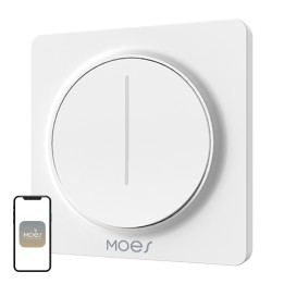 MOES ZS-SY-EUD-WH ZigBee Dimmer (baltas)