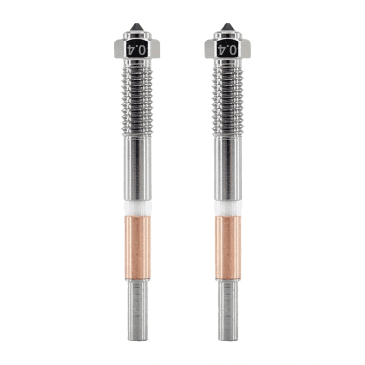 QiDi 0.4 mm Bimetal Nozzle for the Q2 Series (2 pcs.)