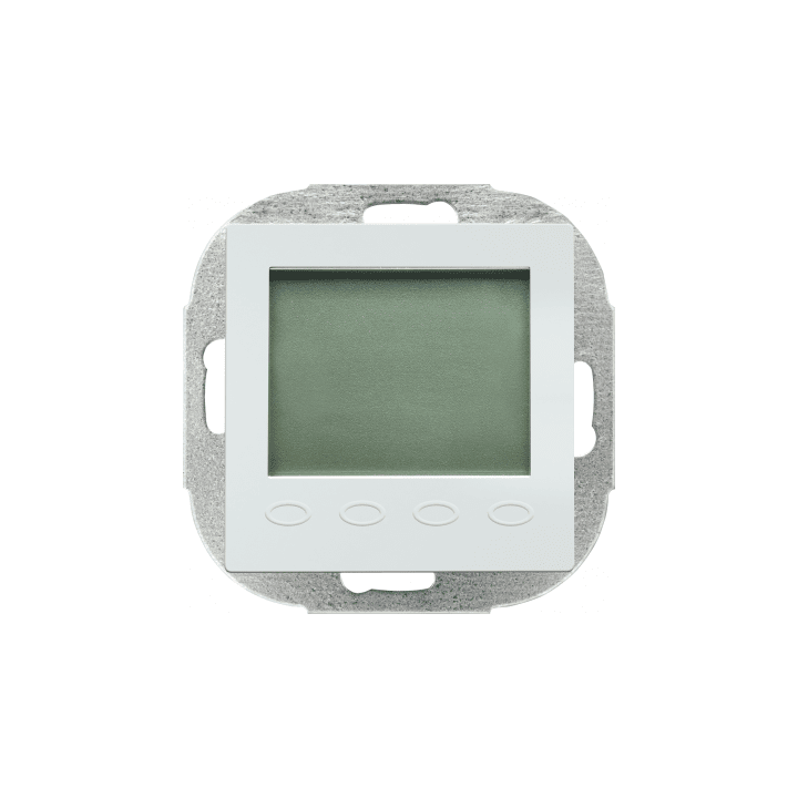 DELTA I system ROOM TEMPERATURE CONTROLLER PROGRAMMABLE POLAR WHITE